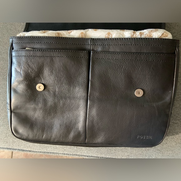 Fossil men’s gentleman jack estate messenger bag - Picture 6 of 8